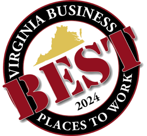 2024 Best Places to Work in Virginia Digital Badge